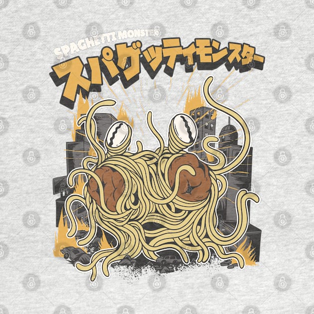 Spaghetti Kaiju by Safdesignx